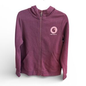 Women’s Carhartt Zip Up Hoodie Sweatshirt